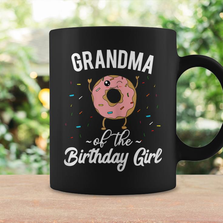 Womens Grandma Of The Birthday Girl Shirt Donut Tee Gift Coffee Mug Gifts ideas