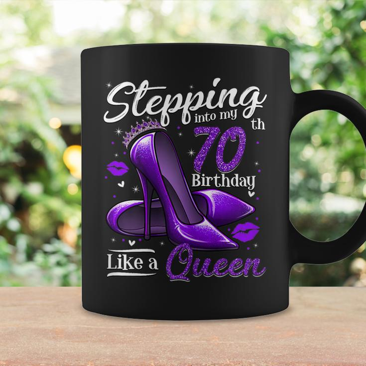 Womens High Heels Stepping Into My 70Th Birthday 70 And Fabulous Coffee Mug Gifts ideas