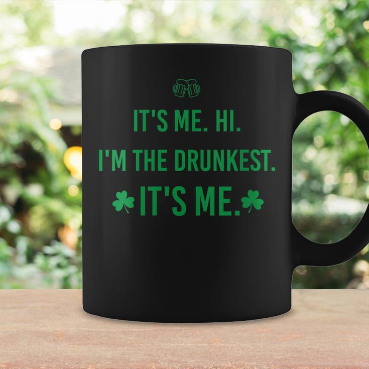 Womens Its Me Hi Im The Drunkest Its Me Humor Patrick Day Coffee Mug Gifts ideas