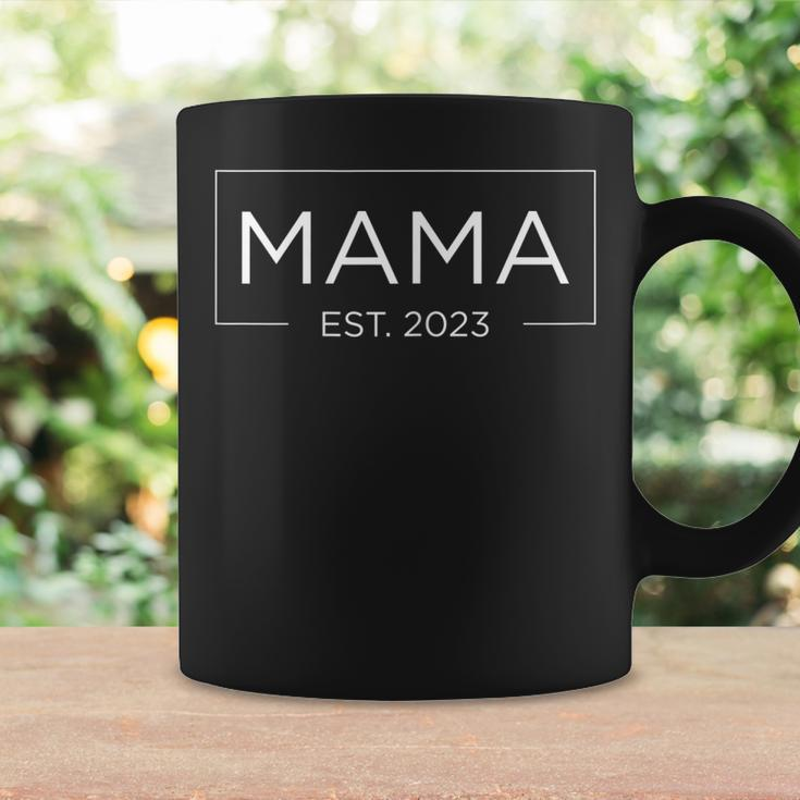 Womens Mama Est 2023 New Mom Pregnancy Mothers Day 2023 Coffee Mug Gifts ideas