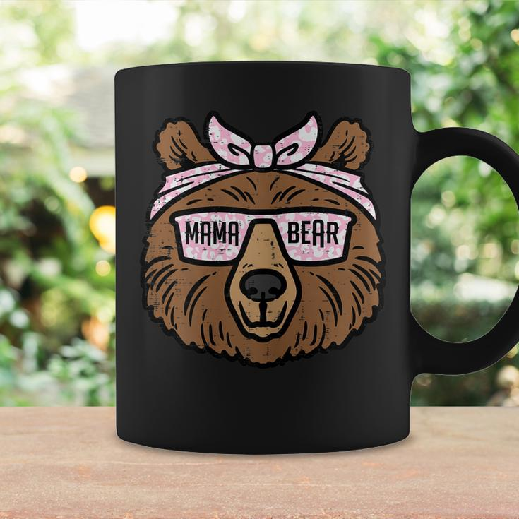 Womens Mothers Day Mama Bear Face Sunglasses Cute Mom Mommy Women Coffee Mug Gifts ideas