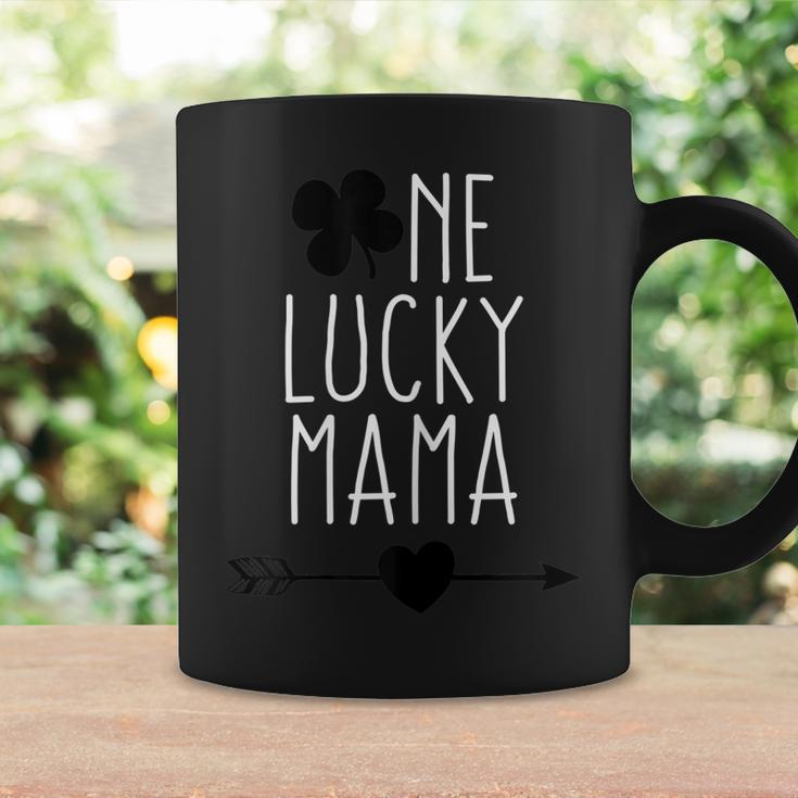 Womens One Lucky Mama Arrow Shirt St Patricks Day Mom Mother Gift Coffee Mug Gifts ideas