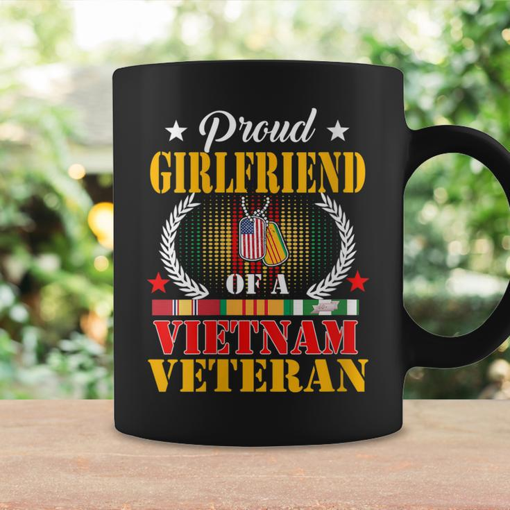 Womens Proud Girlfriend Of A Vietnam Veteran Vintage Womens Coffee Mug Gifts ideas