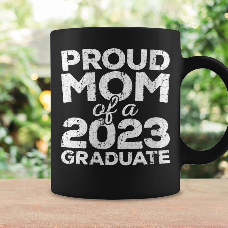 Womens Proud Mom Of A 2023 Graduate Senior Class Graduation Coffee Mug Gifts ideas