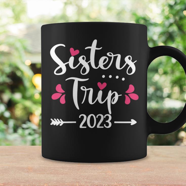 Womens Sisters Trip 2023 Vacation Travel Funny Sisters Weekend Coffee Mug Gifts ideas