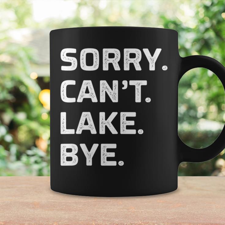 Womens Sorry - Cant - Lake - Bye - Vintage Style - Coffee Mug Gifts ideas