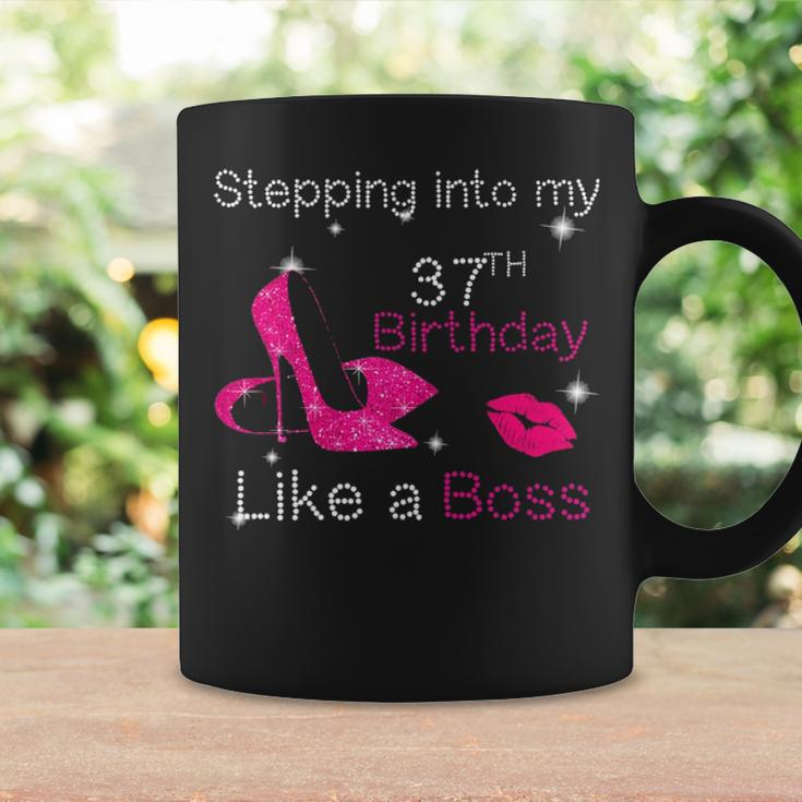 Womens Stepping Into My 37Th Birthday Like A Boss 37 Years Old Coffee Mug Gifts ideas