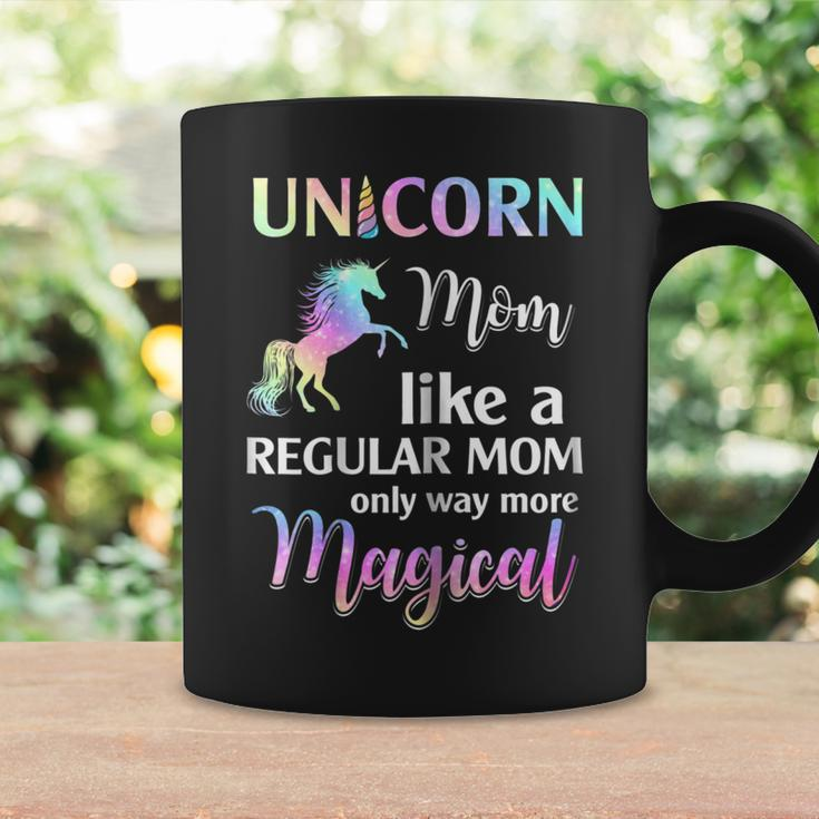 Womens Unicorn Mom Like A Regular Mom Birthday Gift Mothers Day Coffee Mug Gifts ideas