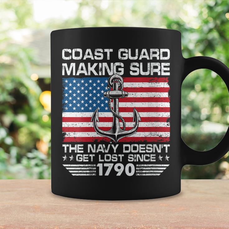 Womens Us Coast Guard Making Sure The Navy Doesnt Get Lost Uscg Coffee Mug Gifts ideas