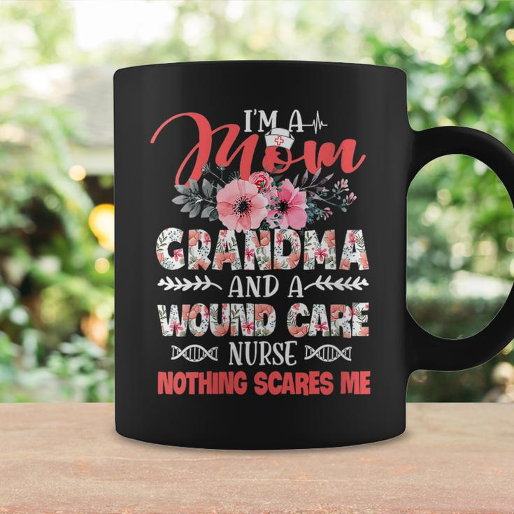 Womens Womens Funny Mom Grandma Wound Care Nurse Scares Me Mothers Coffee Mug Gifts ideas