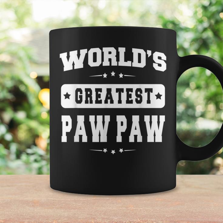 Worlds Greatest Paw Paw Fathers Day Gifts Grandpa Coffee Mug Gifts ideas
