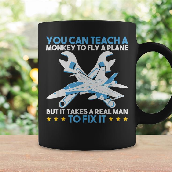 You Can Teach A Monkey To Fly But It Takes Realman To Fix It Coffee Mug Gifts ideas