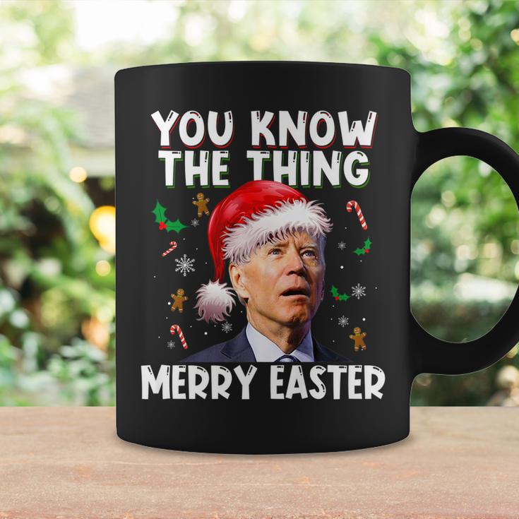 You Know The Thing Merry Easter Santa Joe Biden Christmas V3 Coffee Mug Gifts ideas