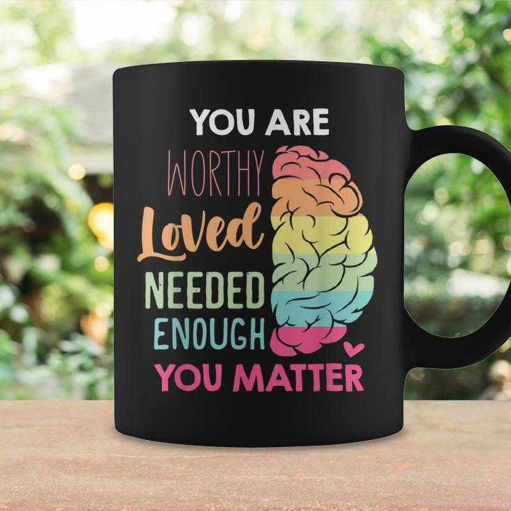 You Matter Kindness Be Kind Mental Health Awareness Coffee Mug Gifts ideas