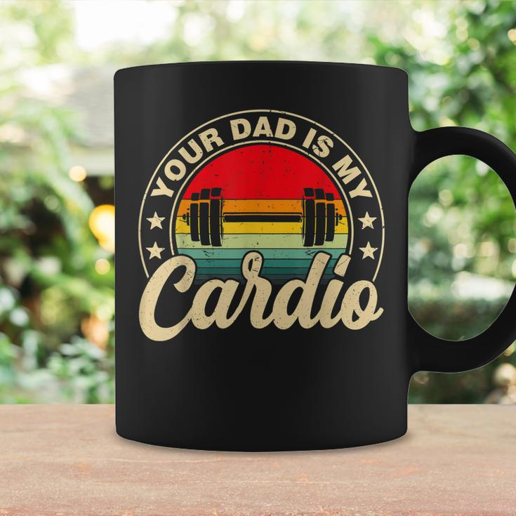 Your Dad Is My Cardio Vintage Funny Saying Sarcastic Coffee Mug Gifts ideas