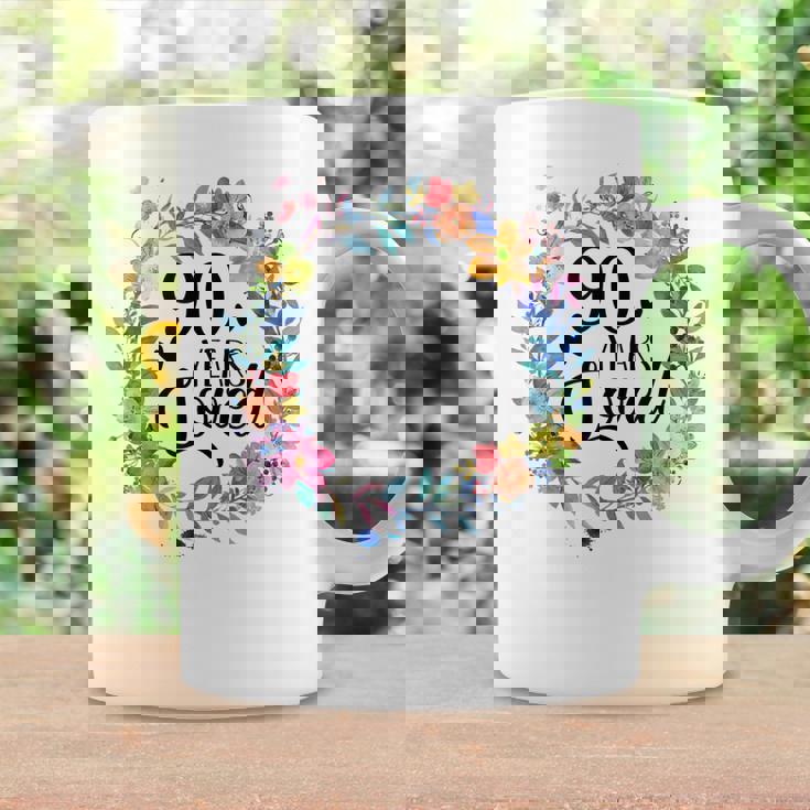 90 Years Loved 90Th Birthday Gift For Grandma 90 Years Old Coffee Mug Gifts ideas