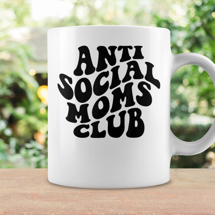 Anti Social Moms Club Antisocial Club Tired Mom Mothers Day Coffee Mug Gifts ideas