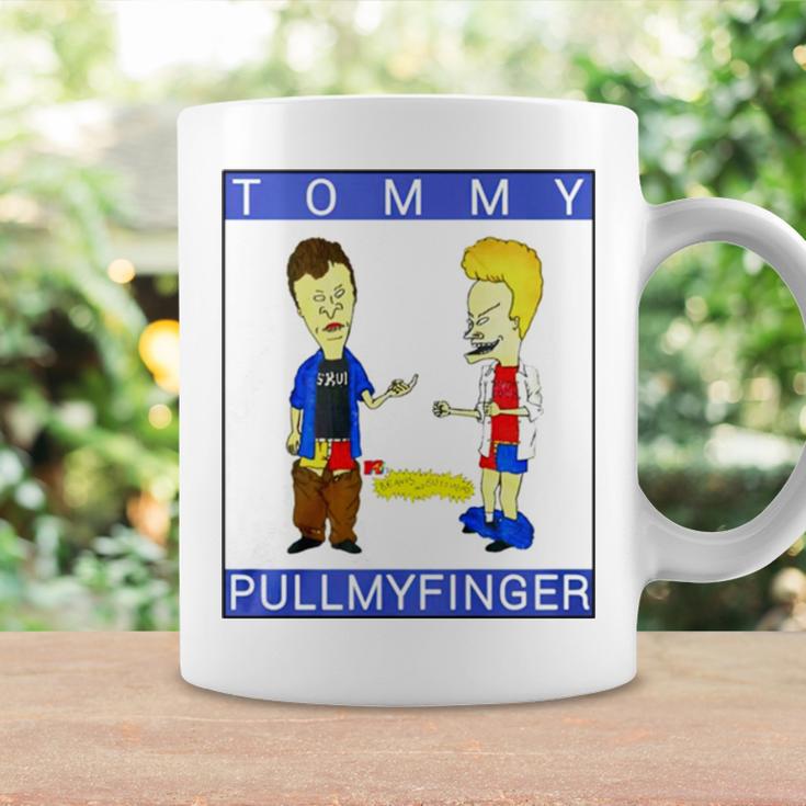 Beavis Finger Beavis And Butt Head Tommy Pullmyfinger Coffee Mug | Mazezy