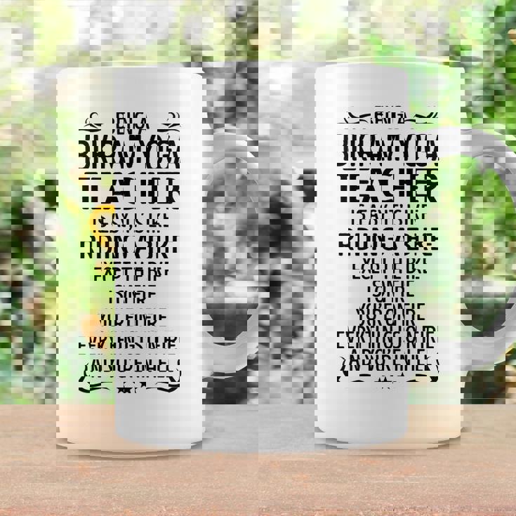 Being A Bikram Yoga Teacher Like Riding A Bike Coffee Mug Gifts ideas