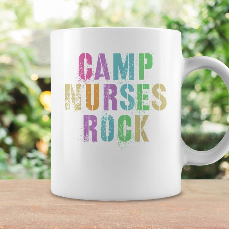 Camp Nurses Rocks Funny Camping Medical Crew Coffee Mug Gifts ideas