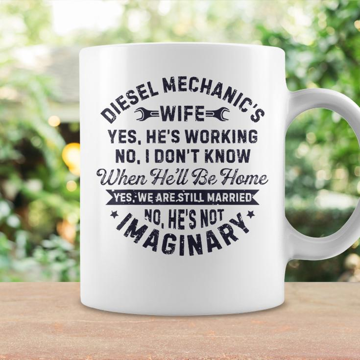 Diesel Mechanics Wife Mechanic Funny Anniversary Gift Women Coffee Mug Gifts ideas