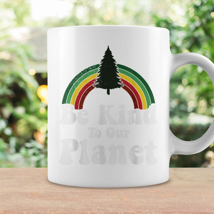 Earth Day Be Kind To Our Planet Retro Vintage Cute Earth Day Coffee Mug Gifts ideas