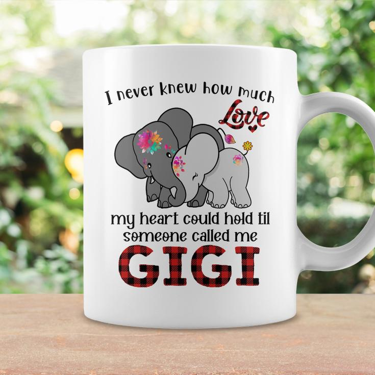 Elephant Mom I Never Knew How Much My Heart Could Hold Til Someone Called Me Gigi Coffee Mug Gifts ideas