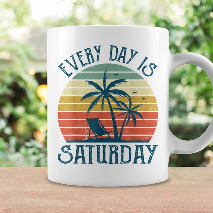 Every Day Is Saturday Funny Retirement Gift Men Women Coffee Mug Gifts ideas