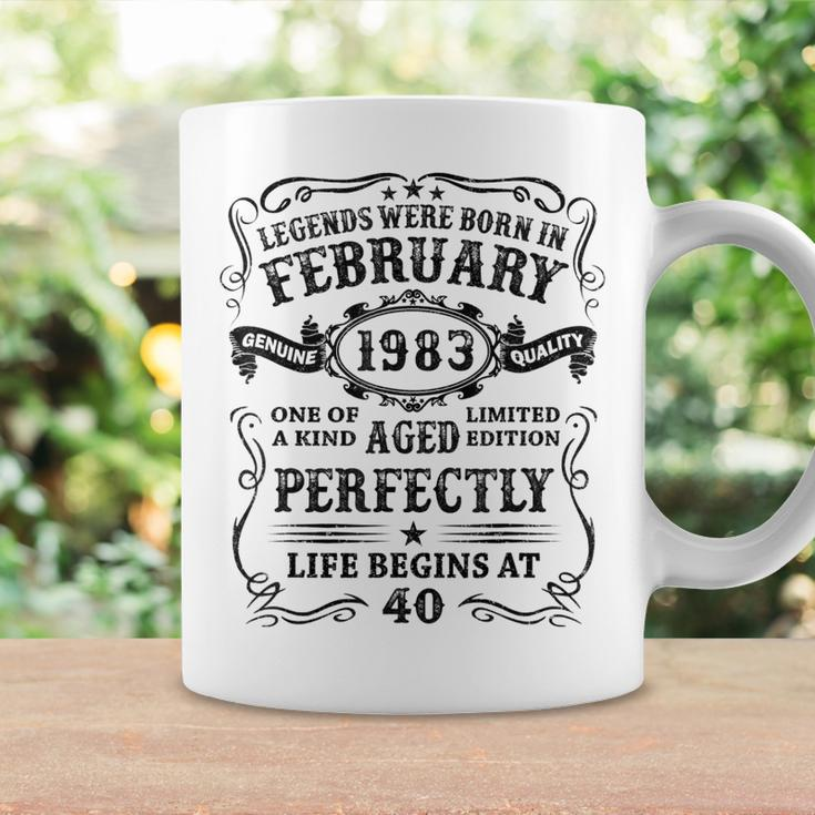 Februar 1983 Legenden 40. Geburtstag Tassen für Männer Geschenkideen