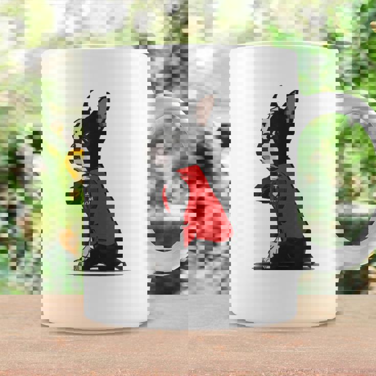 Funny Boston Terrier Dog I Love Mom Tattoo Dog Lover Gift Coffee Mug Gifts ideas