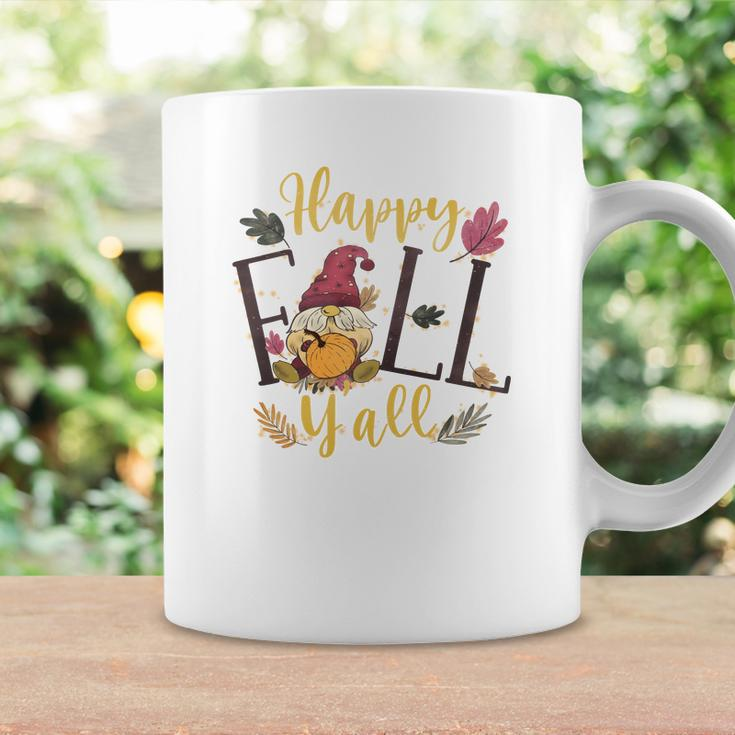 Funny Fall Gnomes Happy Fall Yall Coffee Mug Gifts ideas
