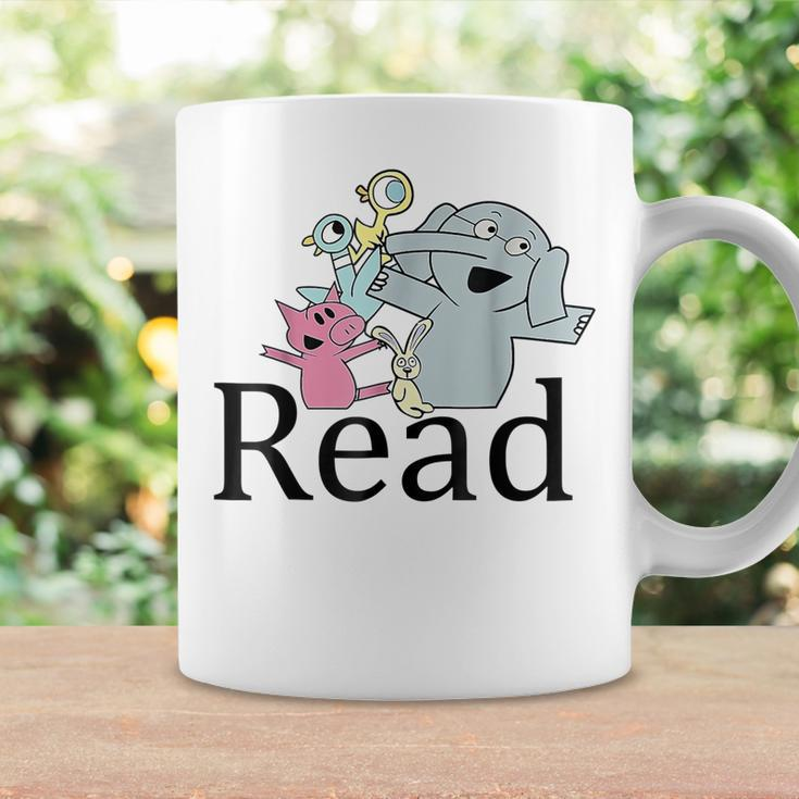 Funny Library Teacher Read Book Club Piggie Elephant Pigeons Coffee Mug Gifts ideas