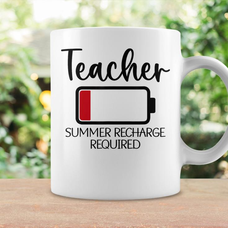 Funny Teacher Appreciation Teacher Summer Recharge Required Coffee Mug Gifts ideas