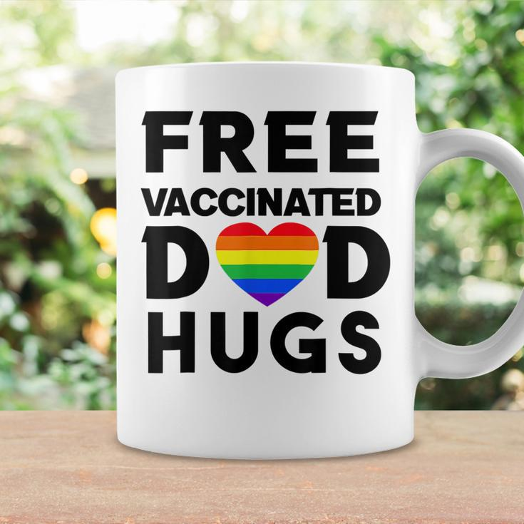 Gay Pride Free Vaccinated Dad Hugs Lgbt Lesbian Coffee Mug Gifts ideas