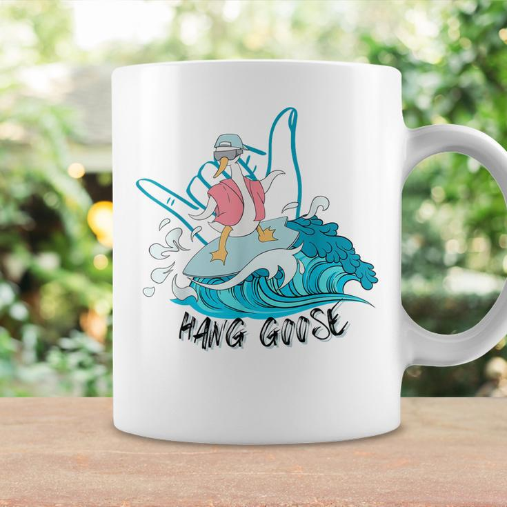 Hang Goose Silly Goose Surfing Funny Farm Animal Coffee Mug Gifts ideas