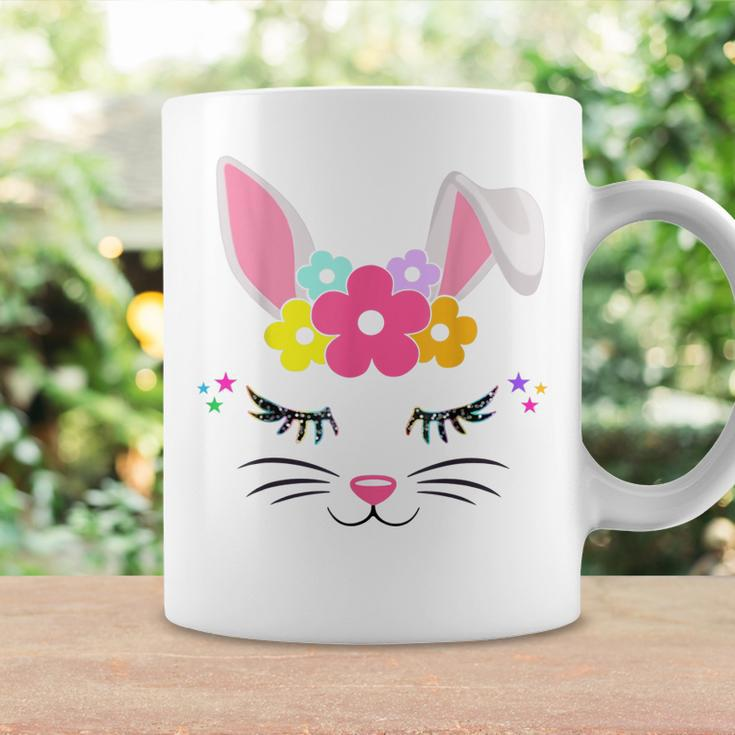 Happy Easter Day Cute Bunny Face Christian Girls Women Gift Coffee Mug Gifts ideas