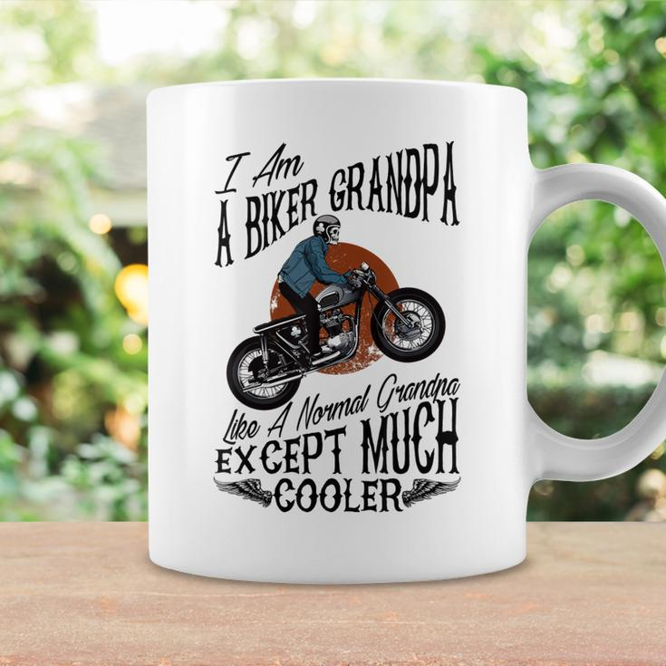I Am A Biker GrandpaGift For Grandpas Motorbikes Gift For Mens Coffee Mug Gifts ideas