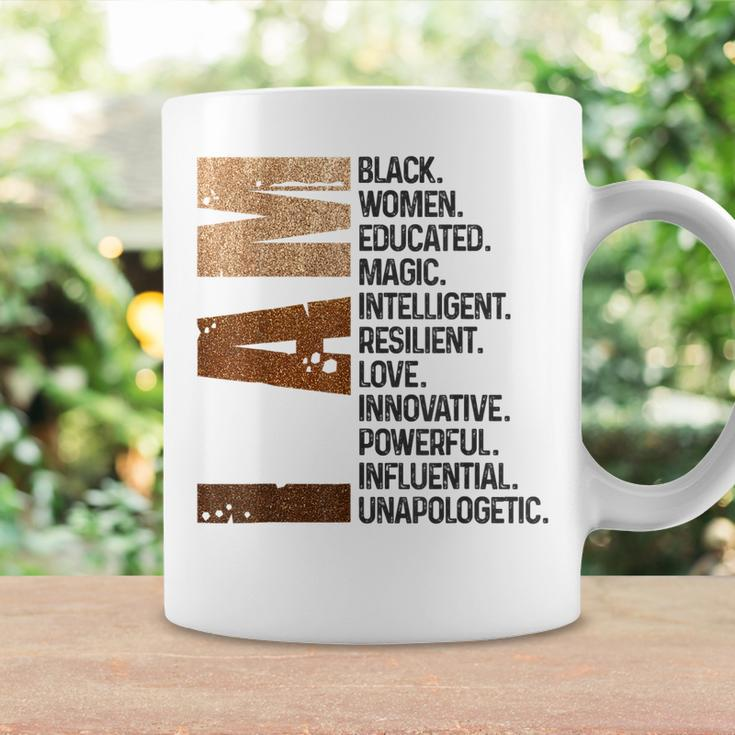 I Am Black Women Black History Month Educated Black Girl V2 Coffee Mug Gifts ideas