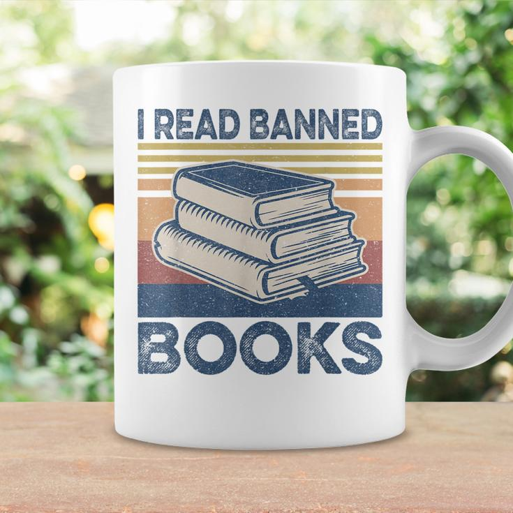 I Read Banned Books Week Librarian Freedom Reader Nerd Men Coffee Mug Gifts ideas