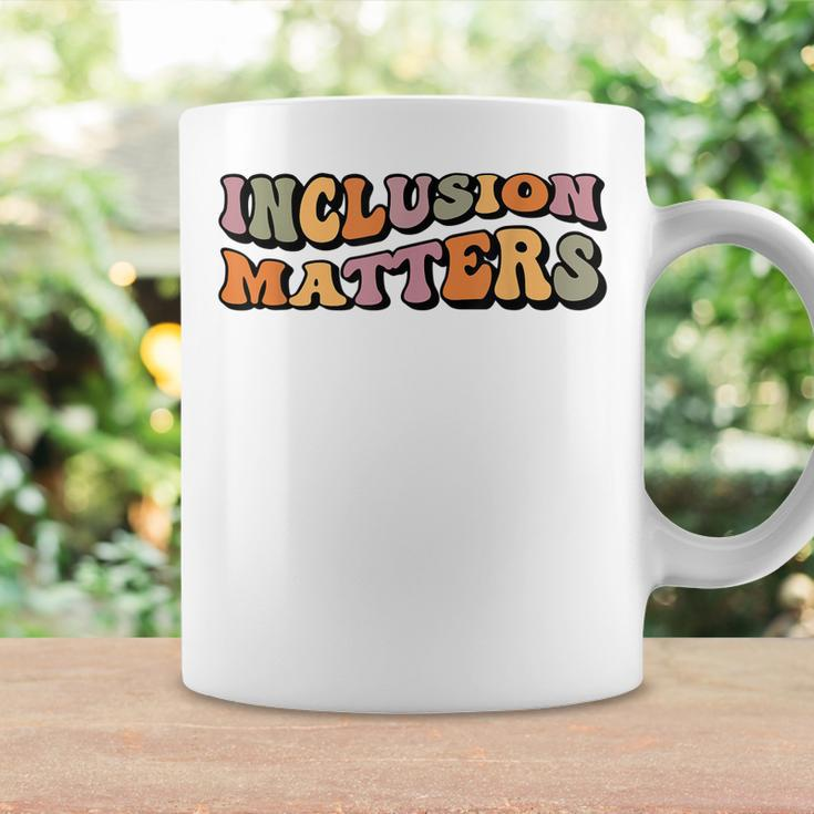 Inclusion Matters Special Education Autism Awareness Month Coffee Mug Gifts ideas