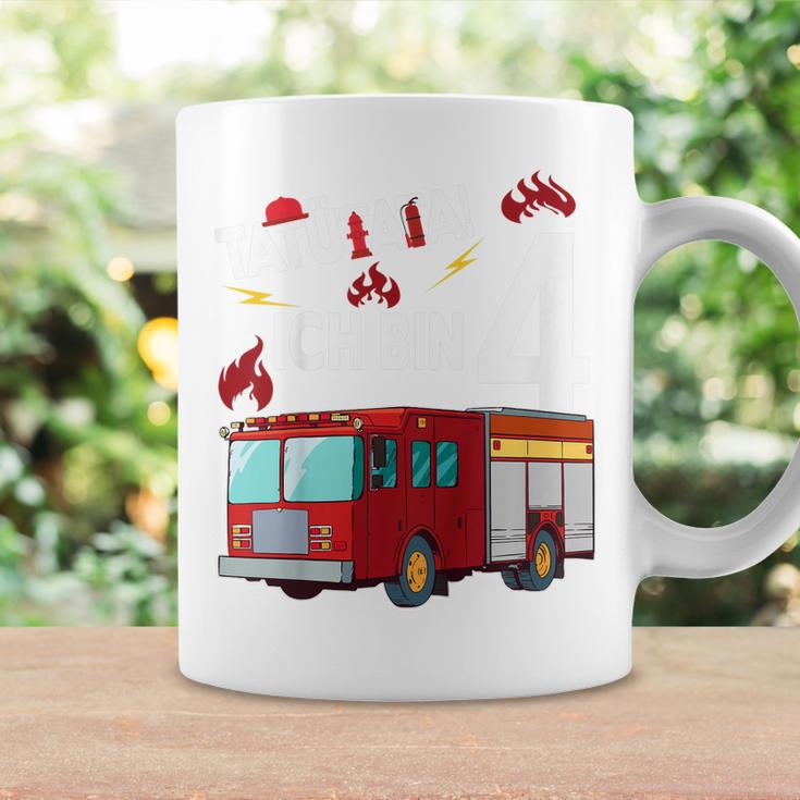 Kinder Feuerwehr Tassen Tatütata Ich Bin 4 Jahre Alt, 4. Geburtstag Geschenkideen