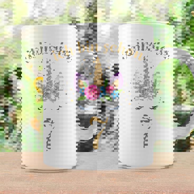 Kinder Ich Bin Schon 7 Geburtstags Einhorn 7 Jahre Mädchen Tassen Geschenkideen