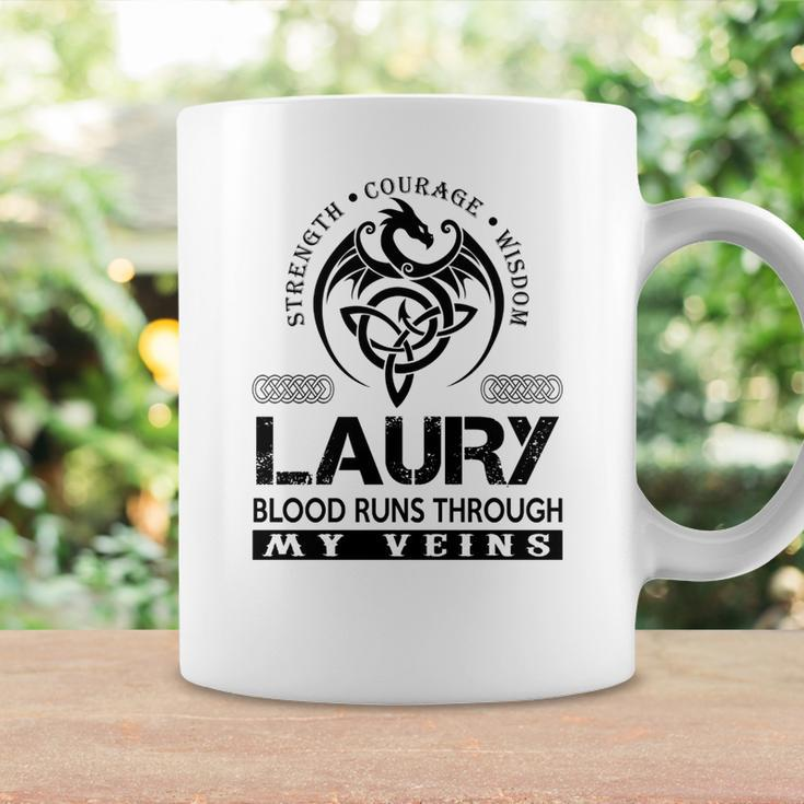 Laury Blood Runs Through My Veins Coffee Mug Gifts ideas