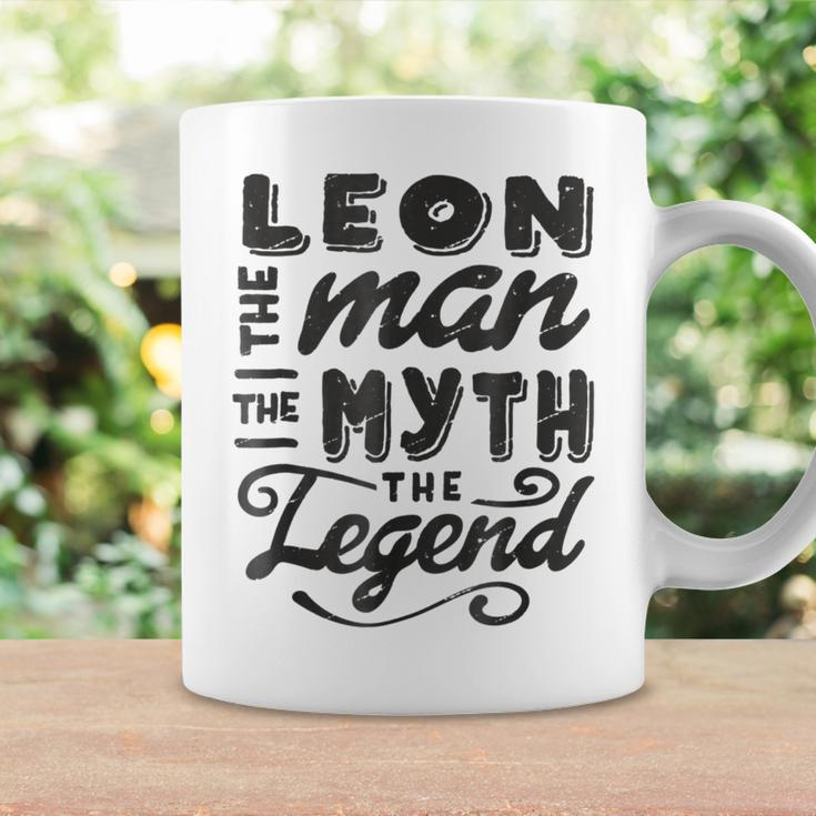 Leon The Man Myth Legend Gift Ideas Mens Name Coffee Mug Gifts ideas