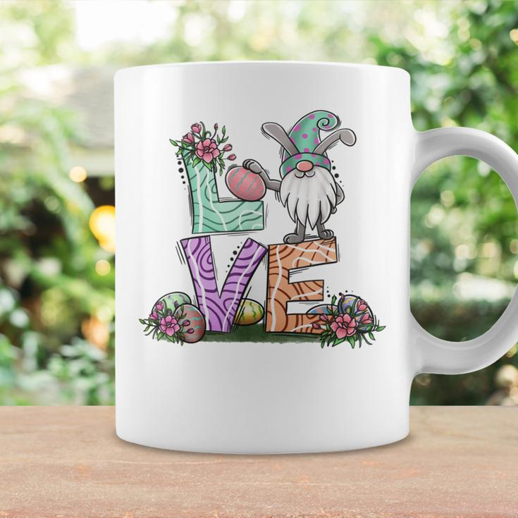 Love Teacher Life Easter Gnome Egg Hunting Basket Coffee Mug Gifts ideas