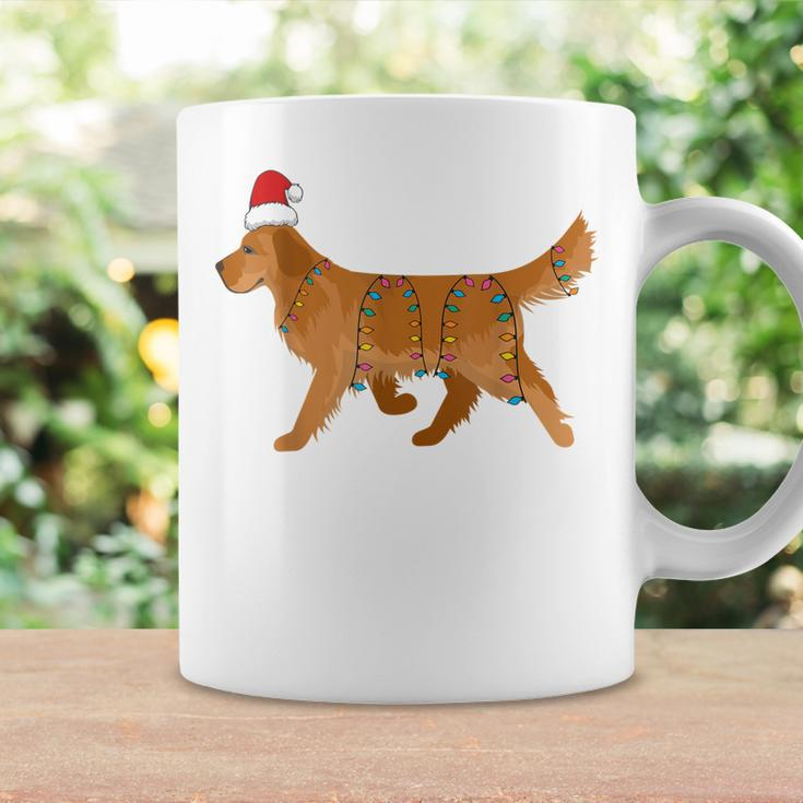 Lustiges Golden Retriever Weihnachts-Tassen, Hunde-Design Tee Geschenkideen