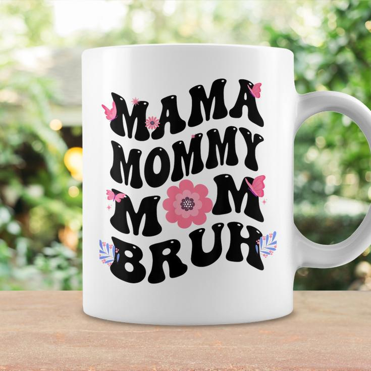 Mama Mommy Mom Bruh Mothers Day Groovy Vintage Funny Mother Coffee Mug Gifts ideas
