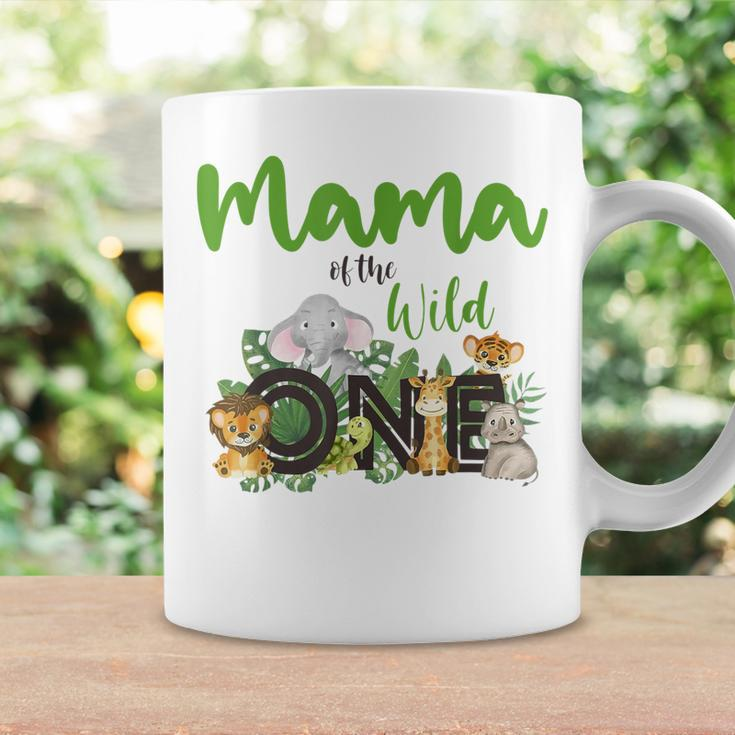 Mama Of The Wild One Zoo Birthday Safari Jungle Animal Mom Coffee Mug Gifts ideas