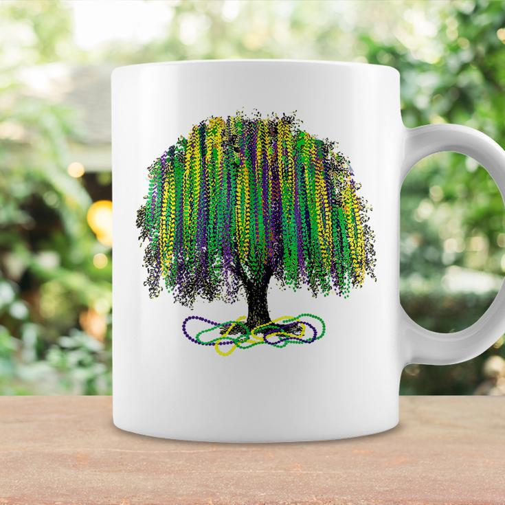Mardi Gras Tree Beads New Orleans 2022 Watercolor Vintage Coffee Mug Gifts ideas