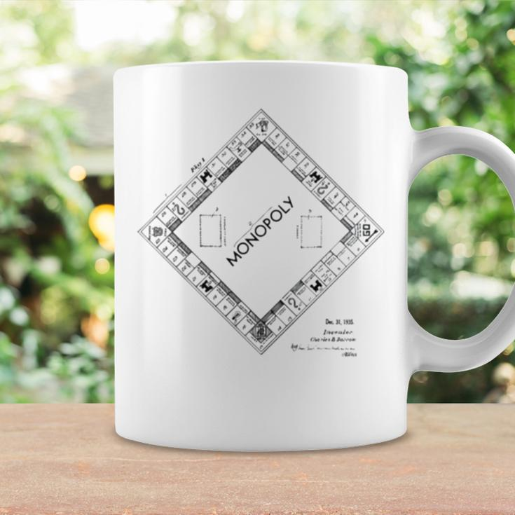 Monopoly Boardgamer Patent Image Coffee Mug Gifts ideas